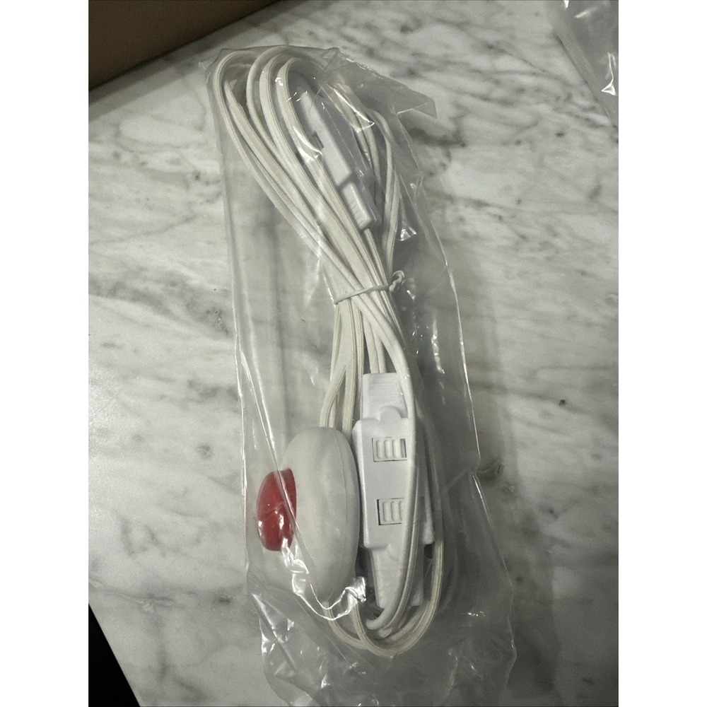 15 FT Extension Cord with ON/OFF Foot Switch Angled Flat‎ Plug 16/2C